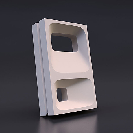 Декоративный 3D блок 001